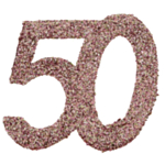 50 Års Bordtal Rosaguld