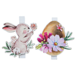 Påskeblomster Træklemmer