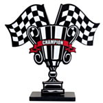 Racing Pokal Borddekoration