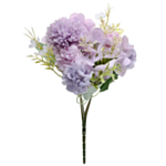 Kunstig Krysantemum Blomsterbuket Lilla