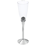 Flute Skrå Champagneglas Sølv