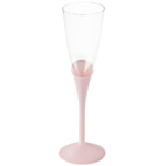 Flute Skrå Champagneglas Lyserød