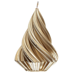 Spiral Juletræ Lys Guld
