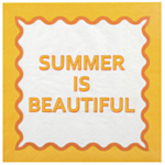 Summer Vibes Servietter Gul