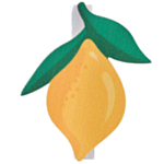 Citron Træklemmer Gul