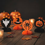 Halloween Honeycomb Bordpynt