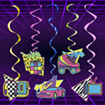 80'er Time Of My Life Swirls