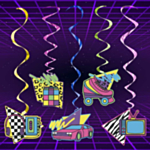 80'er Time Of My Life Swirls