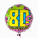 80'er Time Of My Life Folieballon
