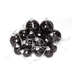 Diskokugler Sort 3-5 cm