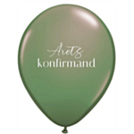 Årets Konfirmand Balloner Olivengrøn
