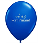 Årets Konfirmand Balloner Royalblå