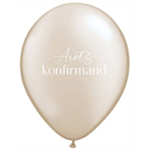 Årets Konfirmand Balloner Beige