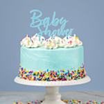 Babyshower Kagetopper Blå