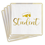 Student Servietter Guld