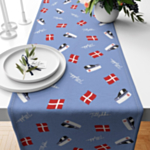 Student Bordløber Lyseblå