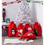Festive Santa Julesække