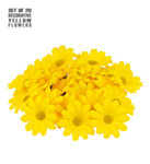 Kunstige Blomster Gul