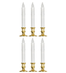 Flimrende LED Kertelys