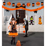 Halloween Græskar Dekorationssæt