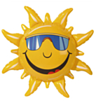 Oppustelig Sol