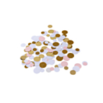 Glitter Bordkonfetti Lyserød/Hvid/Guld