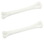 Dekorative Knogler Resin Hvid 2-pak