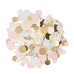 Bordkonfetti Pastel/Guld