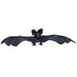 Halloween Flagermus Ophæng Med Røde Øjne