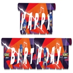 Sonic Prime® Happy Birthday Guirlande
