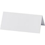 Bordkort Hvid 9 x 4 cm 20-pak A