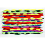 DIY Chenille Piberensere Multifarvede 30 cm x 5-12 mm