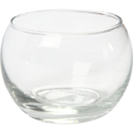 Kugleformet Glas Fyrfadsstage