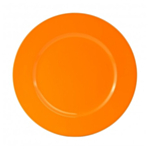 Plast Dækketallerken Orange