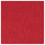 Garden Rose Jacquard Bordløber Rød