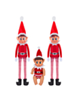 Nissefamilie Dekorationsfigurer