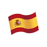 Spansk Flag Trækonfetti
