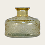 Glasvase Gul