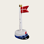 Student Flag Blå