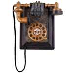 Hjemsøgt Telefon Sort/Guld