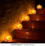 Græskar LED Balloner Orange