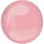 Orbz Folieballon Pastel Lyserød