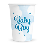 Baby Boy Papkrus Blå/Hvid