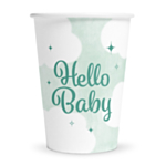 Hello Baby Papkrus Mintgrøn/Hvid