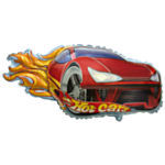 Hot Car Folieballon Rød