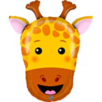 Girafhoved Folieballon