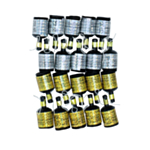 Party Poppers Sort/Guld