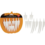 Græskartænder Hvid