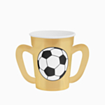 Fodbold Papkrus Med Hanke Guld