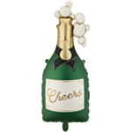 Cheers Champagneflaske Folieballon